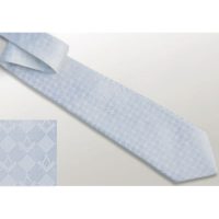 Gravata branca com Esquadro e Compasso