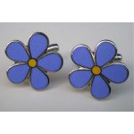 Botões de Punho Miosótis