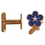 Botões de Punho Miosótis