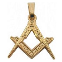 Pendente Esquadro e Compasso