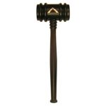 Malhete com símbolo