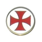 Pin Cruz Templária