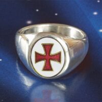 Anel Cruz Templária