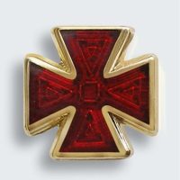 Pin Cruz Templária
