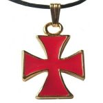 Pendente com Cruz Templária