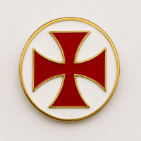 Pin Cruz Templária